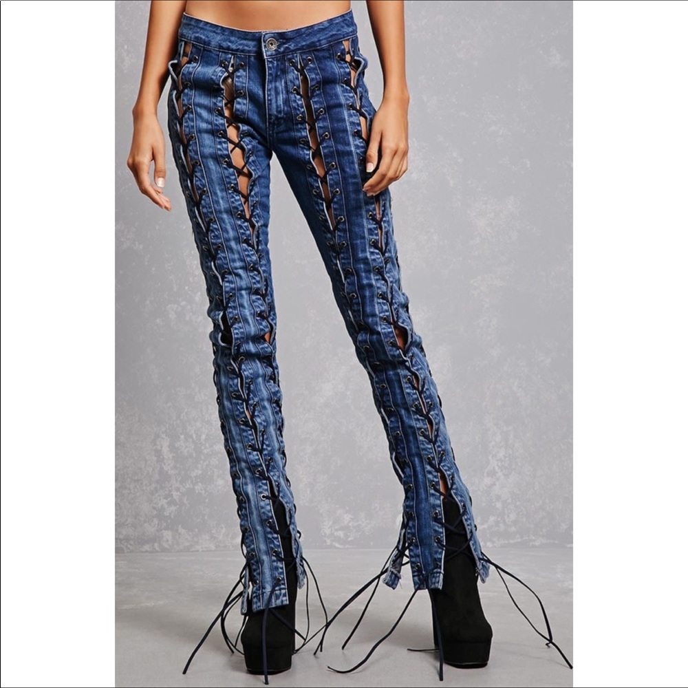 Kikiriki grommet pants